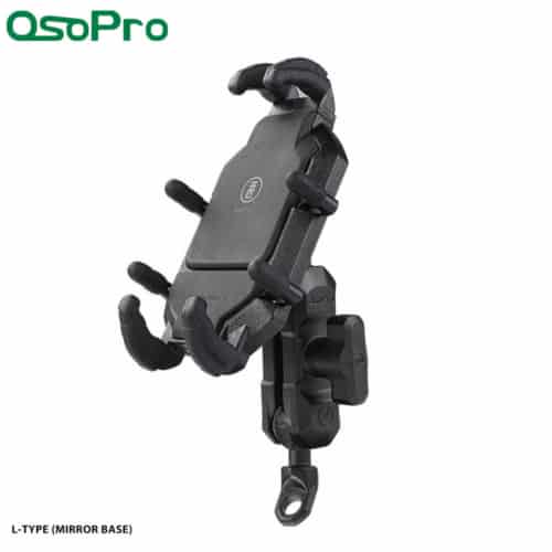 תושבת לסמארטפון מסוג Octopus לכידון אופנוע - OsoPro ,תפס כידון O