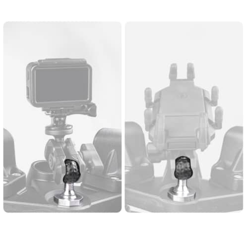 תושבת תפוח למראה לאופנועי ספורט OsoPro bottom mount