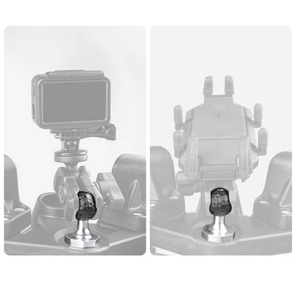 תושבת תפוח למראה לאופנועי ספורט OsoPro bottom mount